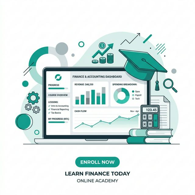 Accounting Course Illustration